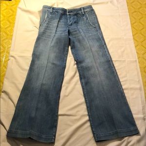 Free People Flare Jean Trousers